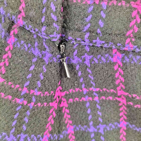 アクアスキュータム AQUASCUTUM イングランド製 チェック スカート レディース